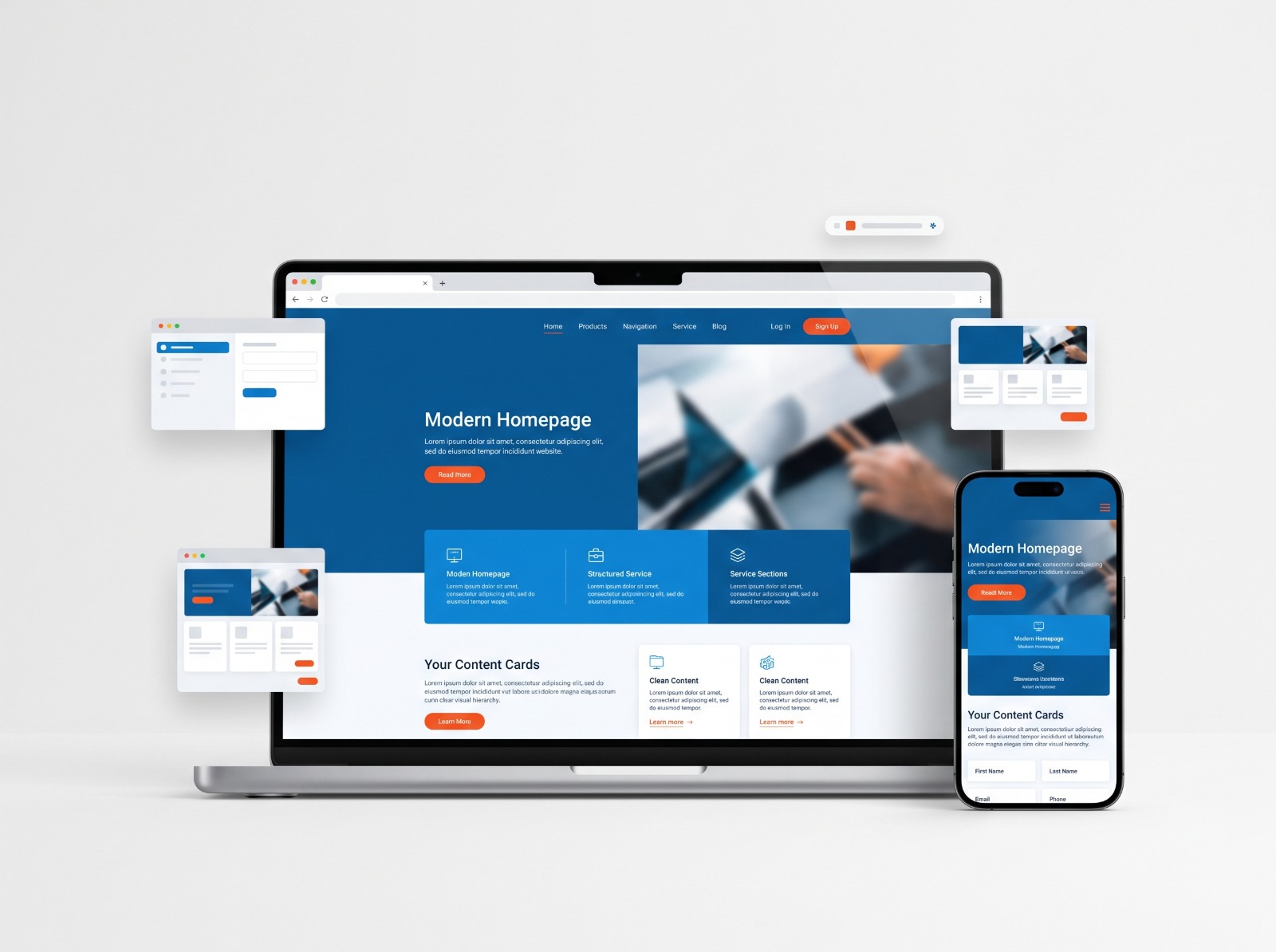 Website design preview